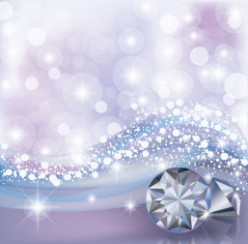 Diamant Silber Perlen